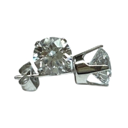 2ctw Lab Diamond Stud Earrings 