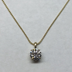 1.32ct Lab-Diamond Pendant 