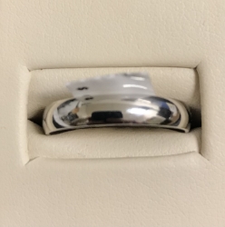 4mm Platinum Band 