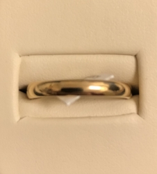 3mm 14ky Gold Band 