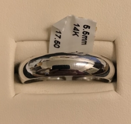 5.5mm 14KW Wedding Band 