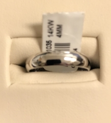 4mm 14KW Wedding Band 