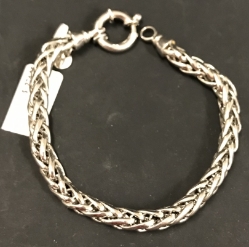 Sterling Fancy Link Bracelet 