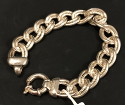 Sterling Double Link Bracelet 