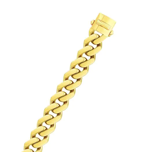 Gents 14k Cuban Bracelet 