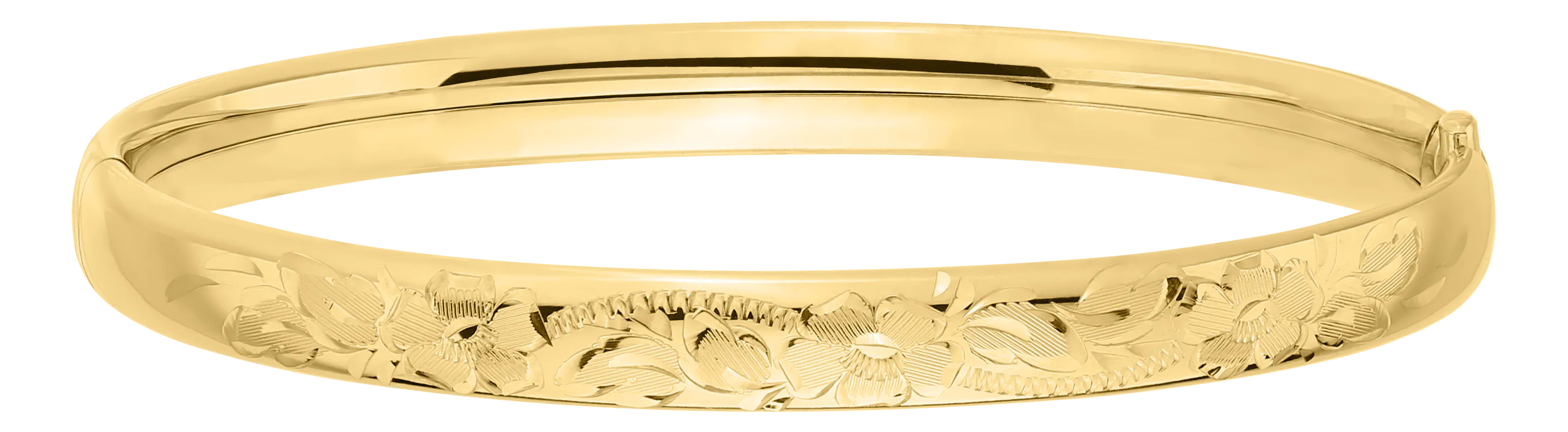 14k Gold Filled Floral Bracelet 