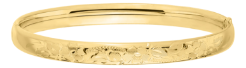 14k Gold Filled Floral Bracelet 