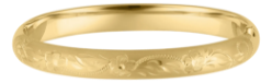 14k Gold Filled Floral Bracelet 