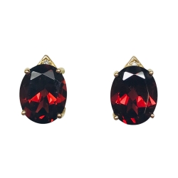 Garnet Earrings 