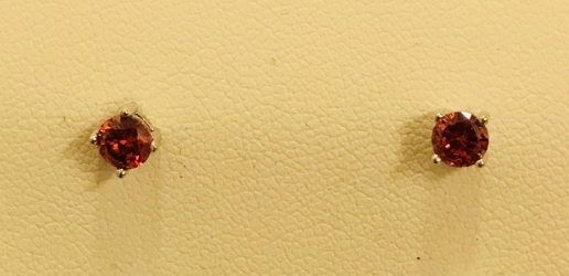 Sterling Birthstone Earrings 