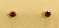 Sterling Birthstone Earrings 