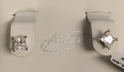 1.25ct Swarovski Stud Earrings 