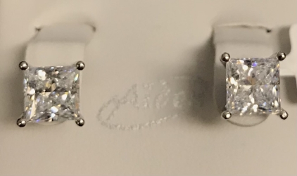 3CTW Swarovski Stud Earrings 