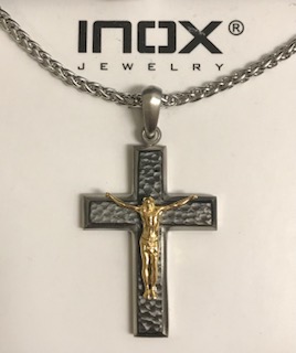 INOX Stainless Steel Crucifix 