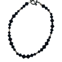 Garnet Swarovski Crystal Bracelet 