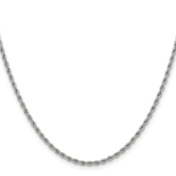 Sterling Rope Chain 