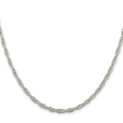 Sterling 24" Loose Rope Chain 