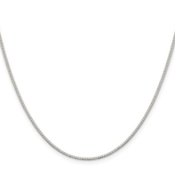 Sterling 24" Box Chain 