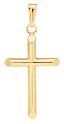 Baby 14k Cross 