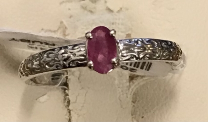Ladies Ruby Ring 