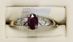 Ladies Ruby Ring 