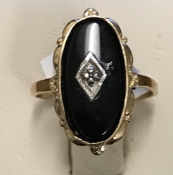Black Onyx Ring 
