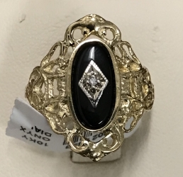 Black Onyx Ring 