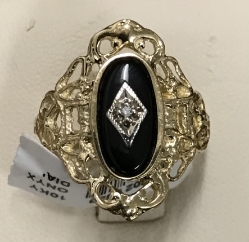 Black Onyx Ring 
