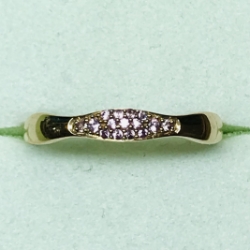 Ladies' Pink Sapphire Band 