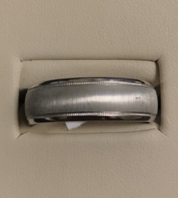 6mm Palladium Wedding Band 