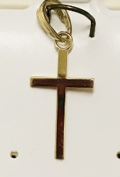 10k Gold Cross Pendant 