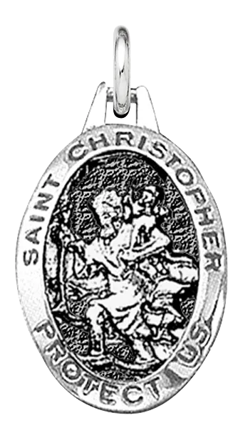 Sterling ST. Chris. Necklace 