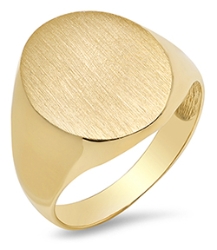 Gents 10k signet ring  