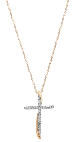 10k diamond cross 