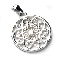 Southern Gates Small Cathedral Scroll Pendant