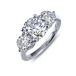 Lafonn 2.99ctw Three-Stone Ring 
