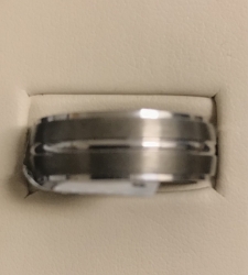 Sterling Wedding Band 