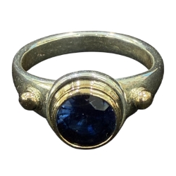 Sterling Silver & 14KY Ring 
